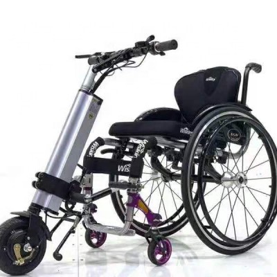 Wisking Q6 electric handcycle for  manual Wheelchair smart driven with brushless motor wheelchair trailer Q6